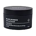 Blind Barber 90 Proof Hair Pomade for Men - Strong Hold, Natural Finish - Water-Based, Matte Pomade for Men with Hops & Tonka Bean - Free of Greasy