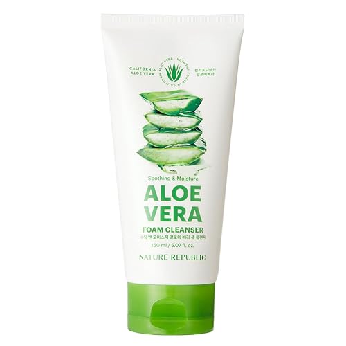 Nature Republic Mild & Moisture Aloe Vera Foam Cleanser (Old Ver.)