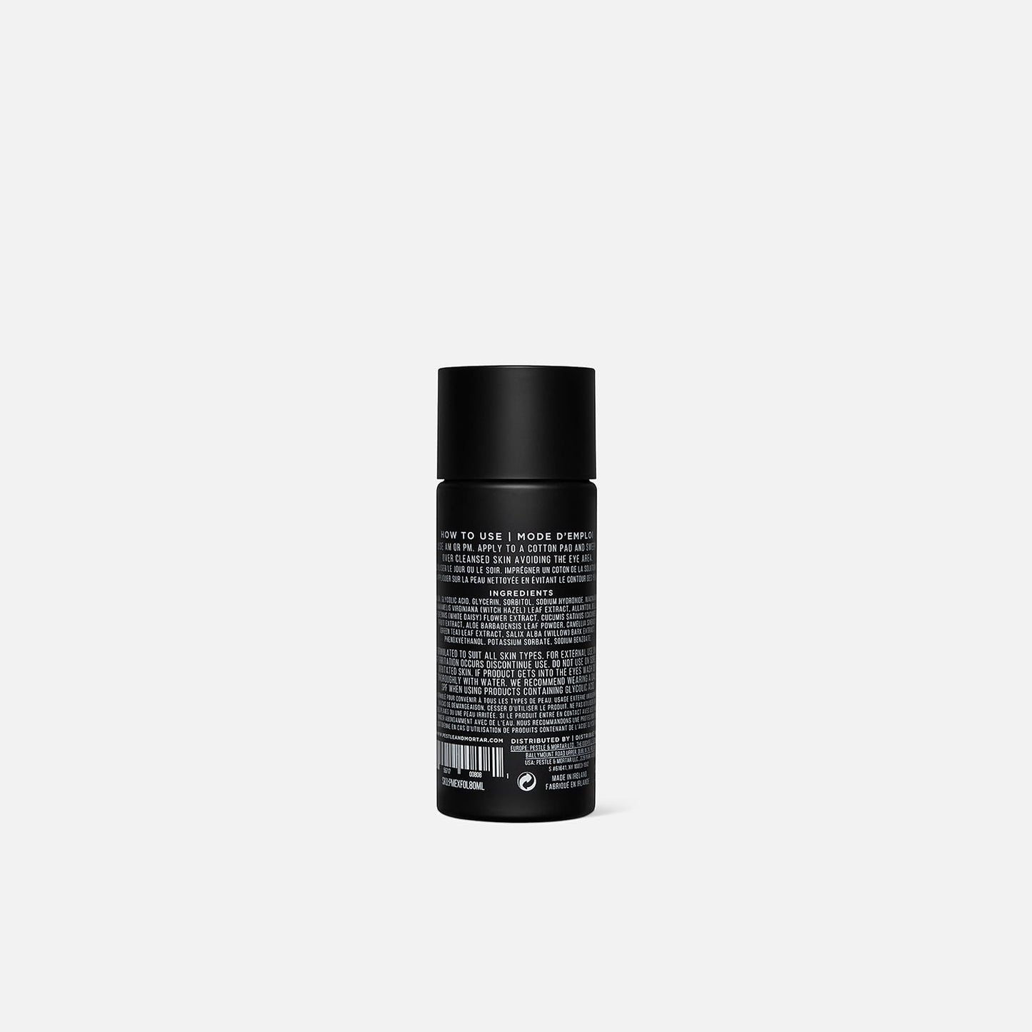 Pestle & Mortar Exfoliate 6.8% Glycolic Acid Facial Toner, Minimizes Pores and Even Skin Tone, Gentle AHA Exfoliator for face, Vegan & Cruelty-Free
