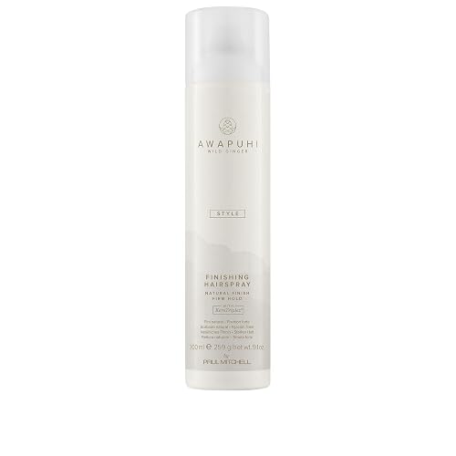 Awapuhi Wild Ginger by Paul Mitchell Finishing Spray, Firm Hold, Natural Finish Hairspray, For All Hair Types, 9.1 oz