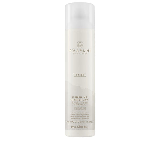 Awapuhi Wild Ginger by Paul Mitchell Finishing Spray, Firm Hold, Natural Finish Hairspray, For All Hair Types, 9.1 oz
