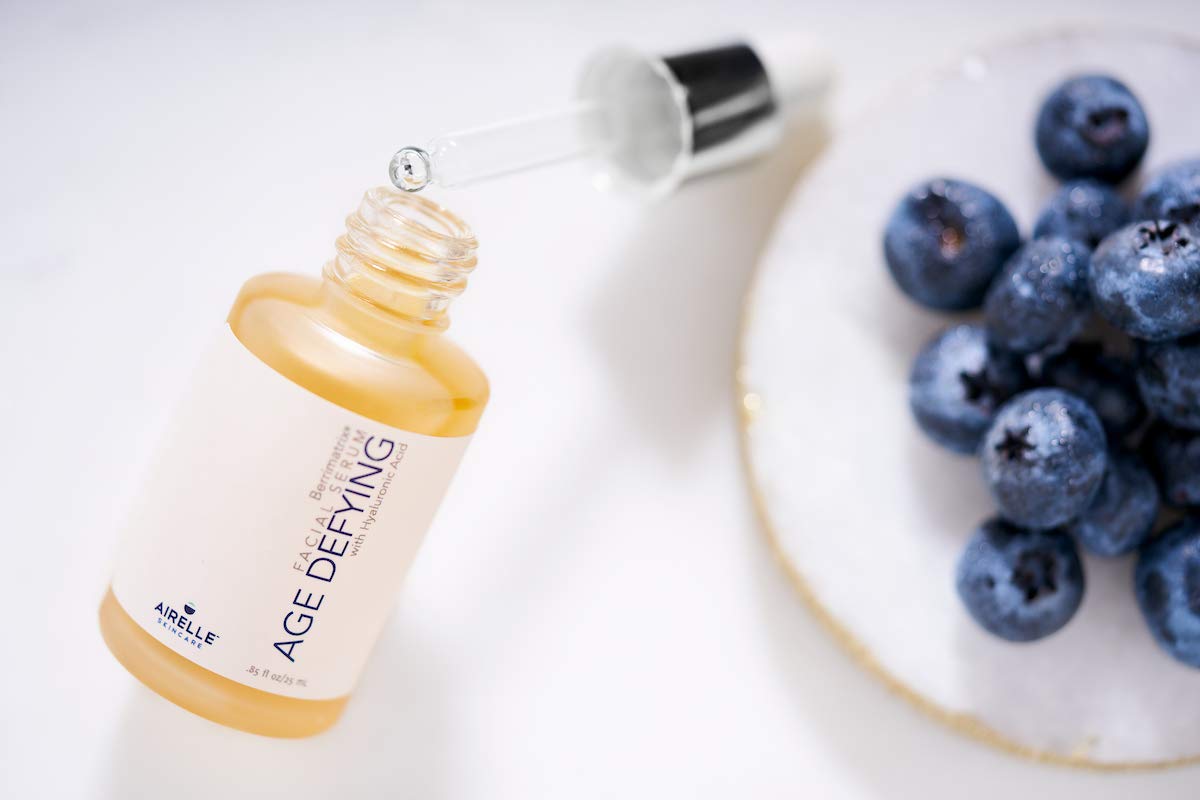 Airelle Age-Defying Facial Serum | Anti-Aging, Helps Reduce Wrinkles, Fine Lines, Crows Feet | Dermatologist Recommended | Hyaluronic Acid