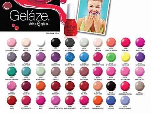 Gelaze Gel-n-Base Gel Polish Gossip over Gimlets - .5 fl oz Beauty & Personal Care China Glaze