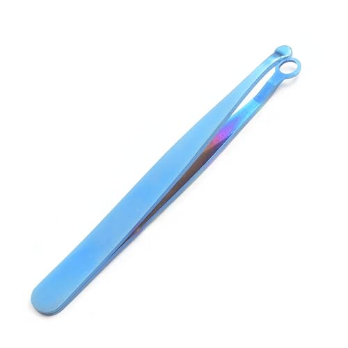 Motanar Nose Hair Tweezers Nose Hair Trimming Tweezers Stainless Steel Round Head Tweezers Eyebrow Clippers Trimmer Water Resistant for Men Women