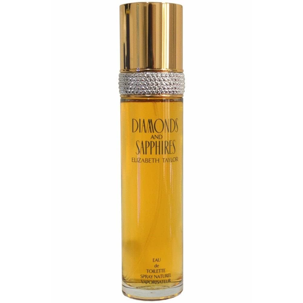 DIAMONDS and SAPHIRES by Elizabeth Taylor Eau De Toilette Spray 3.4 oz Women