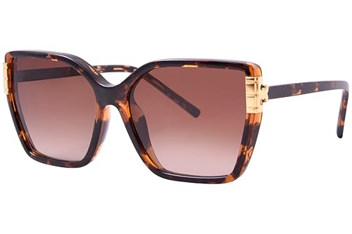 Tory Burch Sunglasses TY 9076 U 199213 Tortoise/Light Brown Gradient Polyamide, 58/16/140