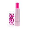 Maybelline New York Baby Lips Crystal Lip Balm, Pink Quartz [140] 0.15 oz (Pack of 3)