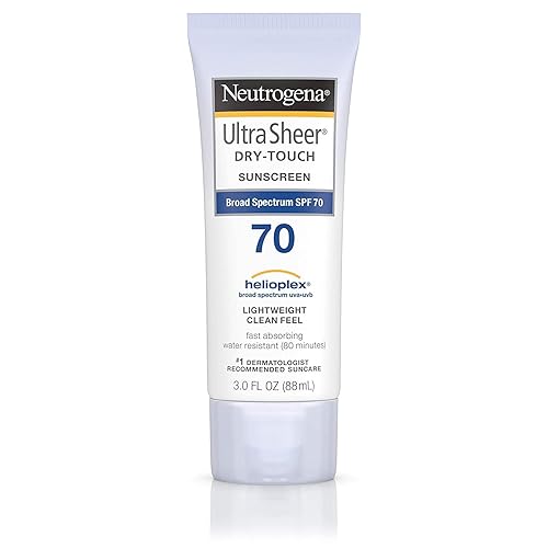 Neutrogena Ultra Sheer Dry Touch Sunscreen SPF 70, 3 Fluid Ounce