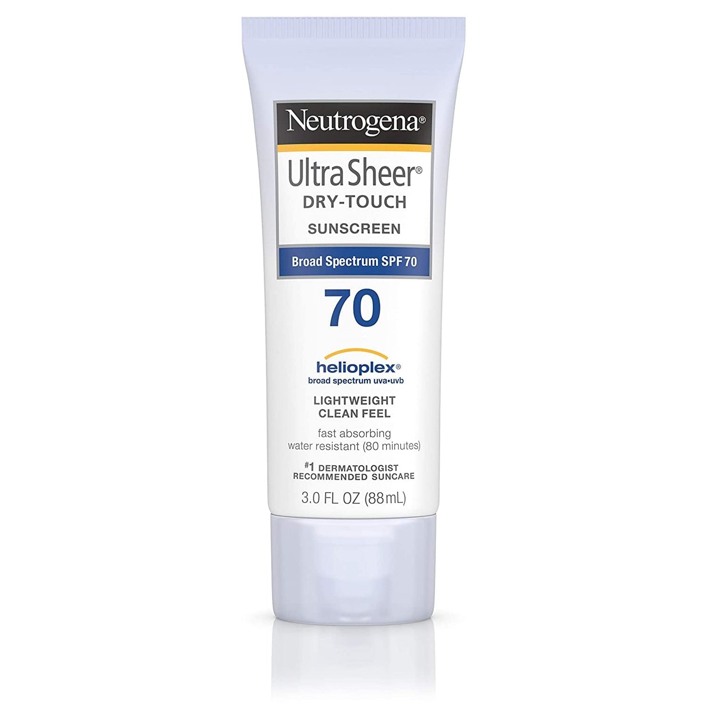 Neutrogena Ultra Sheer Dry Touch Sunscreen SPF 70, 3 Fluid Ounce
