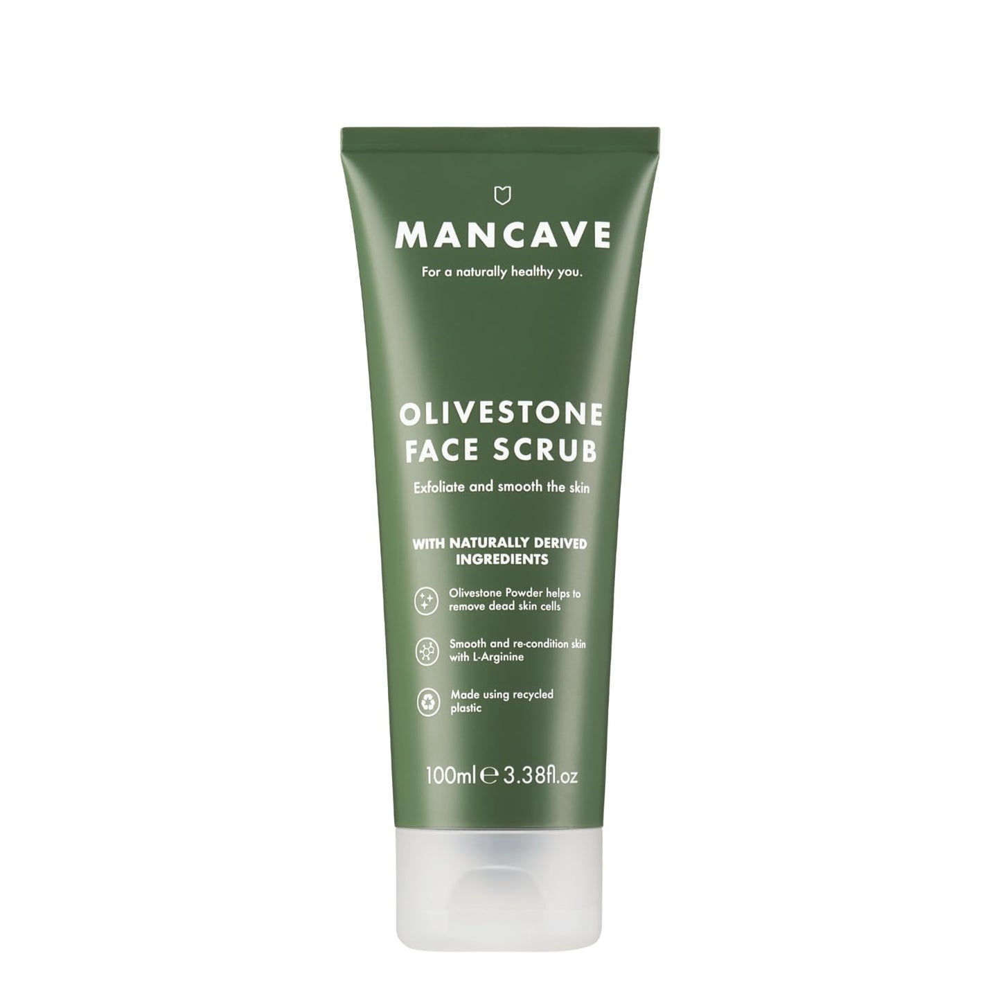 ManCave Natural Olivestone Face Scrub 100ml