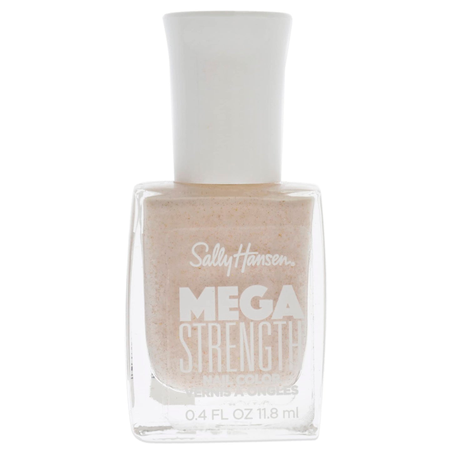 Sally Hansen Mega Strength Nail Color, She's My Rock, 0.4 Fl Oz, 30230498072