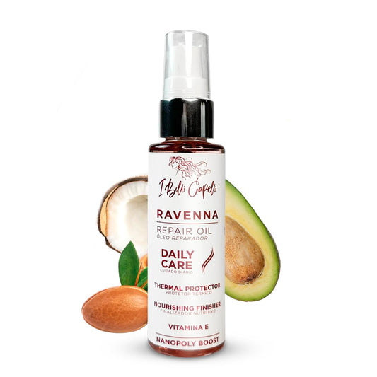 I Belli Capelli Ravenna Hair Oil for Frizzy Hair - Split End Repair, Heat Protection & Deep Hydration - Macadamia, Avocado & Coconut Oil for Damaged Beauty & Personal Care I Belli Capelli