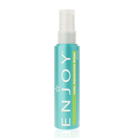 Enjoy Curl Enhancing Spray, 3.4 Ounce - Curl Spray for Curly Hair, Boosts Volume & Adds Shine, Defines Waves & Curls, PH Balanced & Sulfate-Free
