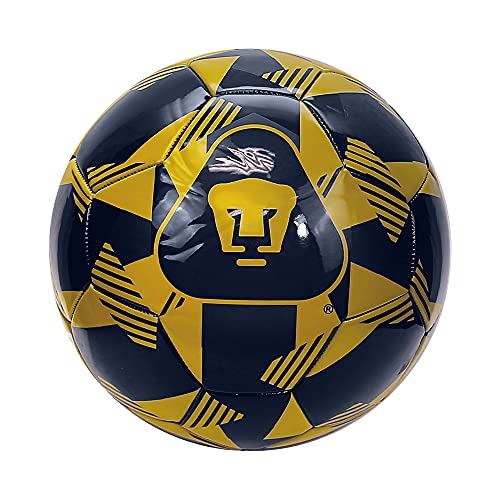 Icon Sports Official Pumas UNAM Soccer Ball - PU90BL Navy Size 5