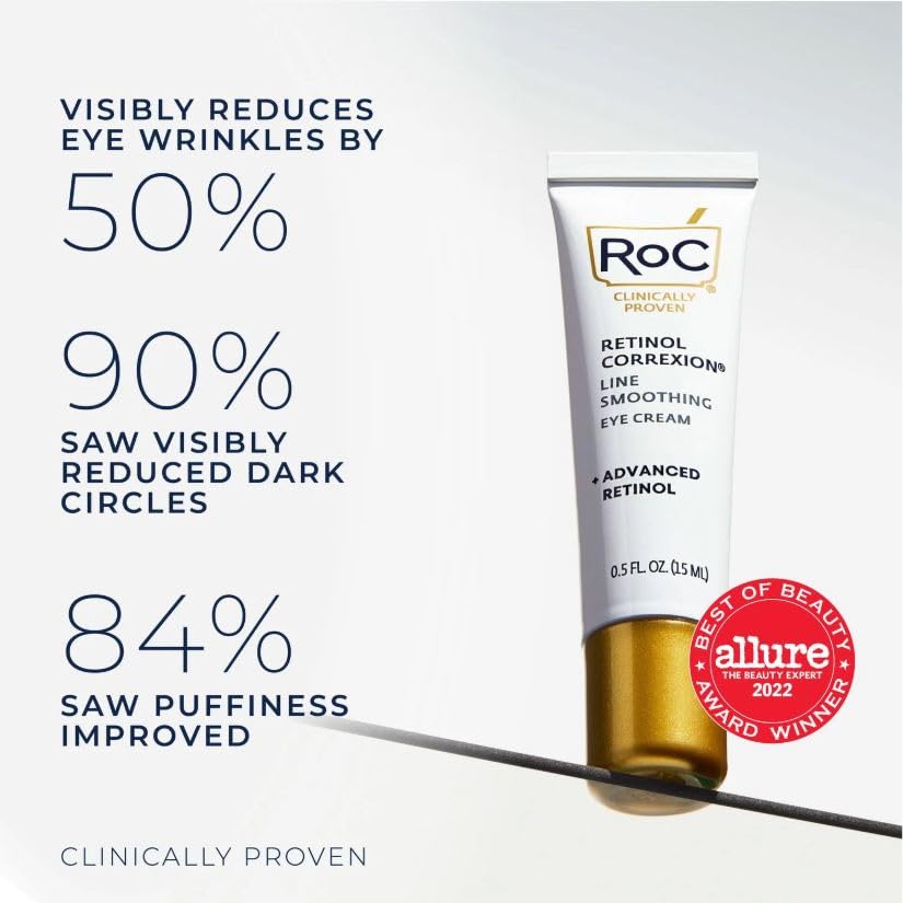 RoC Retinol Correxion Line Smoothing Eye Cream, 0.5 fl. oz., 2 pk.