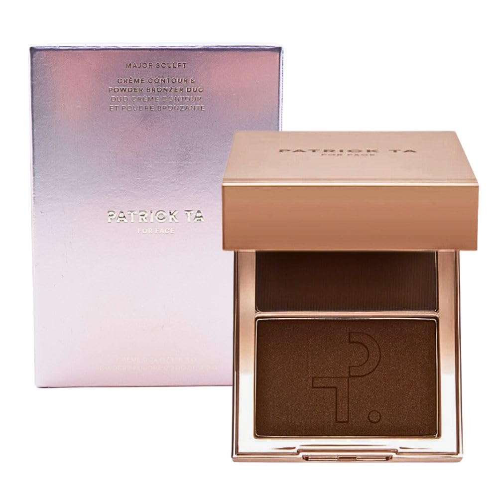 PATRICK TA Major Sculpt Crème Contour & Powder Bronzer Duo She's Chiseled