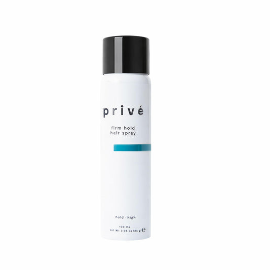 Privé Firm Hold Styling Hair Spray - Strong Hold Hairspray for Long Lasting Style and Volume Lift - Humidity Resistant Frizz Control Finishing Spray