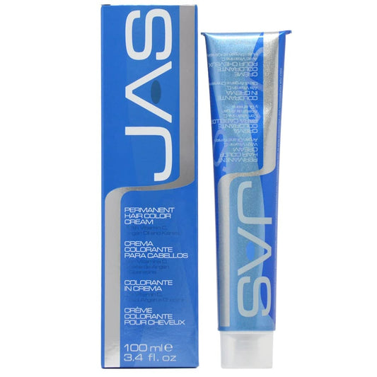 JAS Permanent Hair Color Cream with Vitamin C 3.4 Oz (Jas Color- Ash Natural Light Brown (5.01)) Beauty & Personal Care JAS