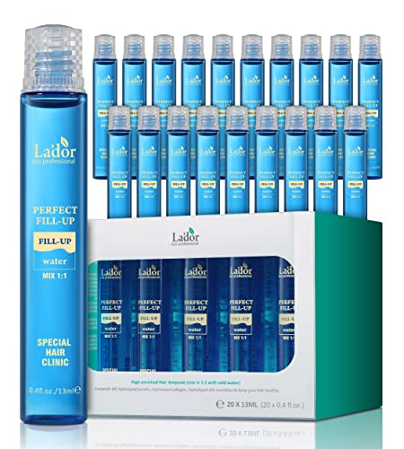 LA'DOR LADOR Perfect Hair Fill-Up Intensive Keratin Deep Conditioner Hair Treatment Collagen Protein Effective Hair Mask Pack for Color Treated Dry