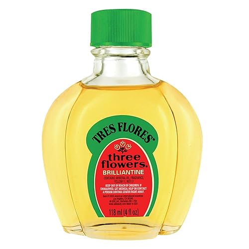Three Flowers Brilliantine Liquid, 4 Ounce