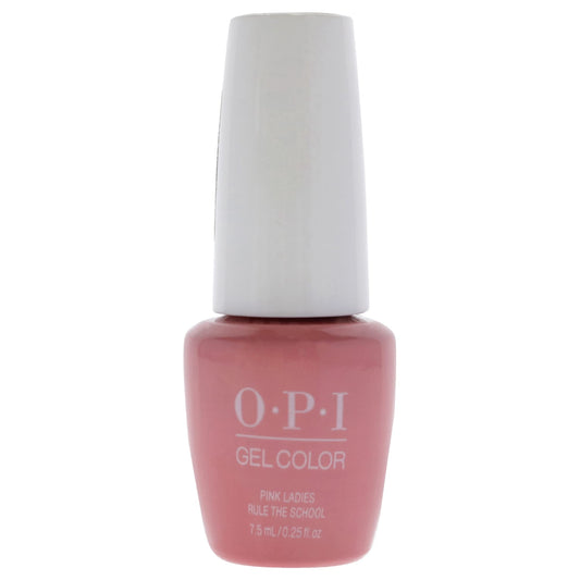 OPI GelColor, Pink Ladies Rule The School, 0.25 Fl. Oz. gel nail polish