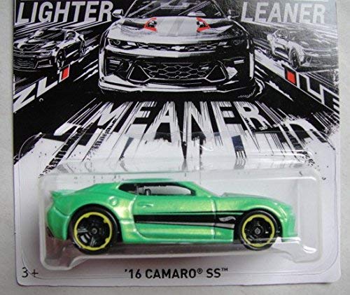 Hot Wheels 2018 Release Premium Exclusive Green '16 Camaro SS, 2016 Camaro