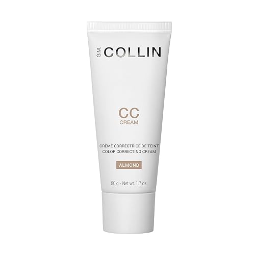 G.M. COLLIN CC Cream (Almond) | Tinted Face Moisturizer | Color Correcting Skin Care with Hydrating Hyaluronic Acid