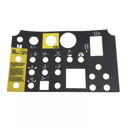 HNARL Platform Control Panel Decal 72081GT 72081 for Genie Boom Lift Z-34/22N Z-34/22 DC Z-34/22 Bi-Energy Z-30/20N