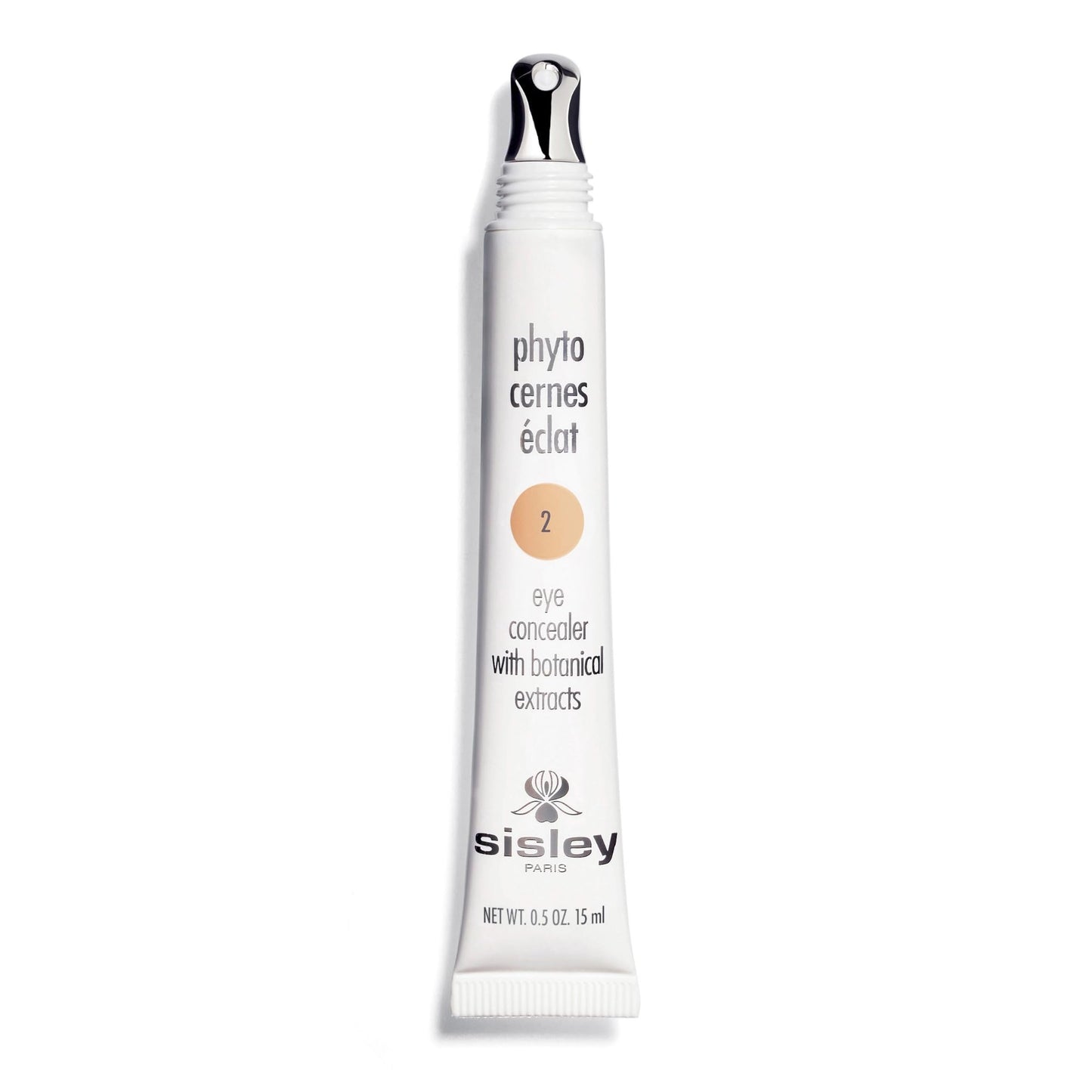 Sisley Paris Phyto-Cernes Eclat, No. 2 - 15 mL - Eye Concealer - Tinted Anti-Dark Circles Product - Instantly Masks Dark Circles & Targets Puffiness
