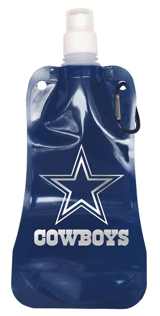 Dallas Cowboys Water Bottle 16oz Foldable
