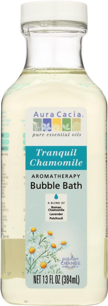 Aura Cacia Aromatherapy Bubble Bath, Tranquil Chamomile 13 oz (Pack of 5) Beauty and Personal Care Aura Cacia