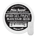 Mia Secret Professional Nail System UV/LED Gel Paint - 5 grams (Black Sugar) Beauty & Personal Care Mia Secret