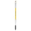 Bdellium Tools Professional Makeup Brush - Studio Series 735 Double-Ended Brow/Lash - With Mix of Soft Synthetic & Natural Fibers, For Eyes’ Daily