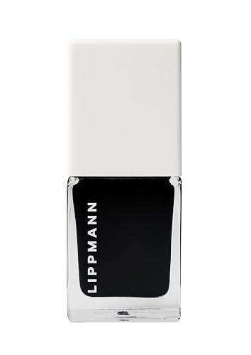 LIPPMANN Nail Polish Vegan 21 Free | Fade To Black | 0.5 fl. Oz Beauty & Personal Care LIPPMANN