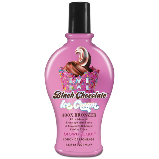 Double Dark Black Chocolate Ice Cream 400X Bronzer 7.5oz