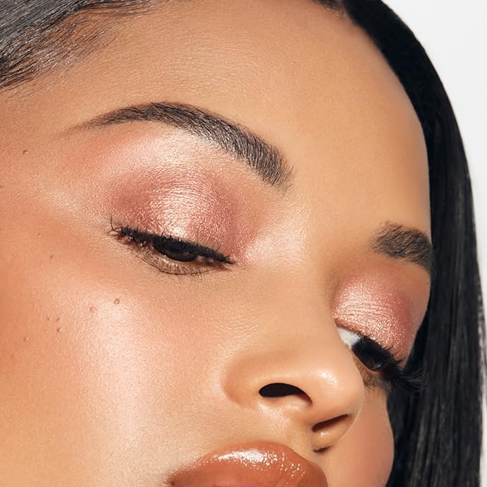 MAKE Beauty Multi-Chromatic Eye Shadow. Metal Reflecting Luminous Foil Finish Creamy, Buildable, Dimensional Long-wear, Crease-proof Powder…