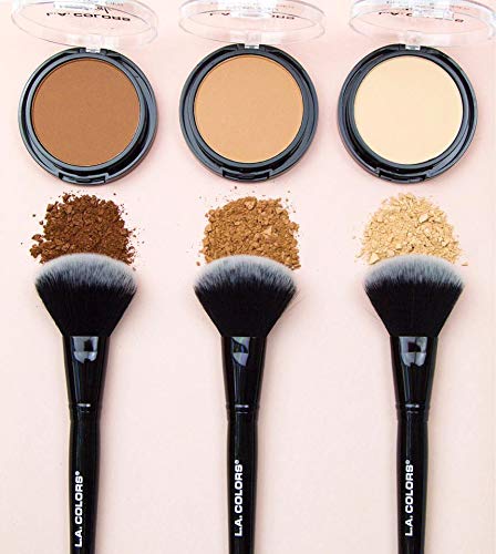 L.A. COLORS Mineral Pressed Powder, Soft Honey CMP374