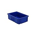 Quantum Storage DG92050 Dividable Grid Heavy Duty Part Organizer Bins - 16-1/2" x 10-7/8" x 5" - 12 Pack
