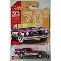 Hot Wheels 70s, Magenta '71 Mustang MACH 1 1/10 50TH Anniversary