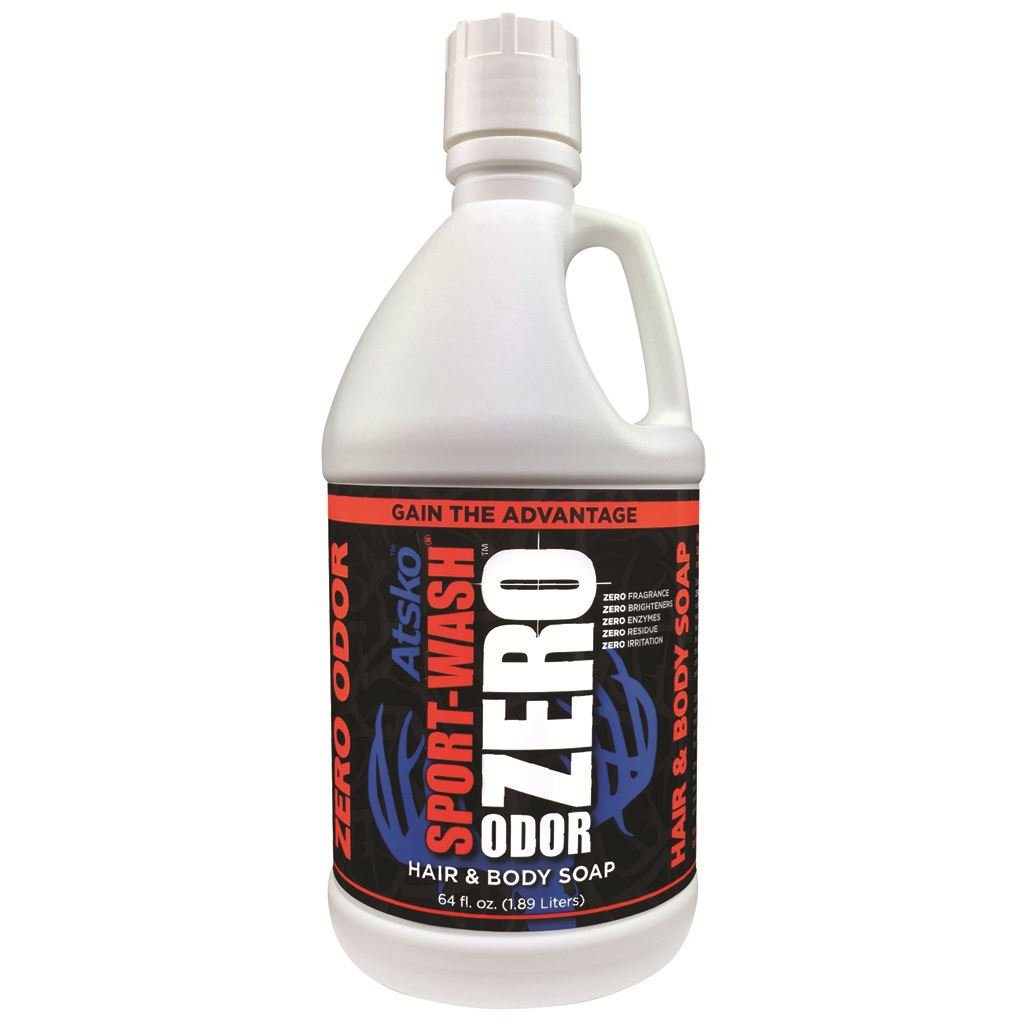 Elloree & Co. Atsko Zero Sport-Wash Hair & Body Soap 64 Fl oz. Bottle 1345QZ: Zero Sport-Wash Hair & Body Soap 64 Fl oz. Bottle