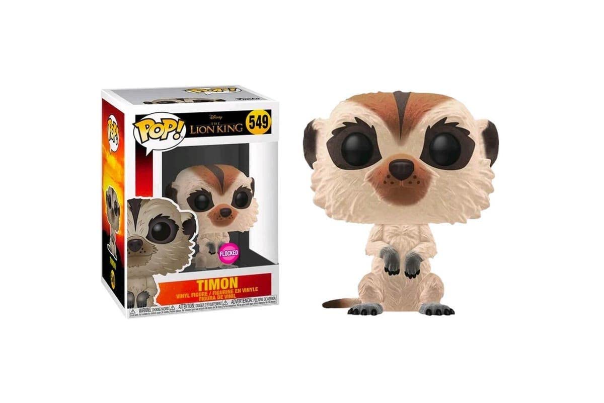 Funko POP Disney: The Lion King (Live Action) - Timon (Flocked) [B&N Exclusive]
