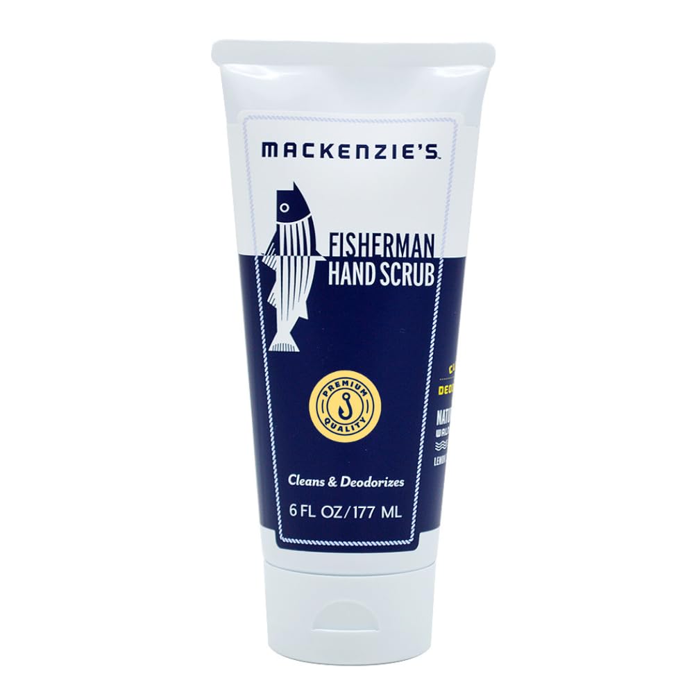 MacKenzie's Fisherman Hand Scrub - Father's Day - Gifts for Men - Gifts for Fisherman - Gifts for Cooks - Gifts for Gardeners - Hand Cleanser - Hand
