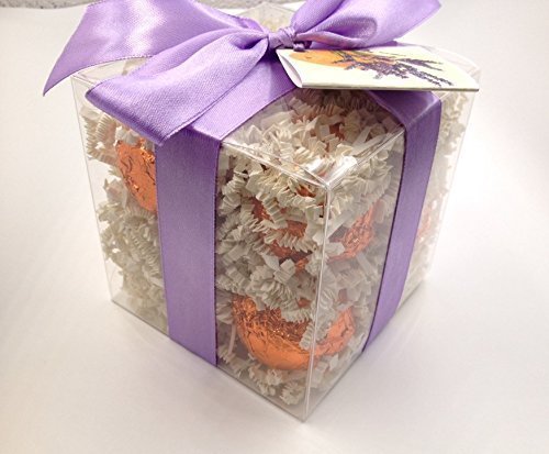Spa Pure LAVENDERCHAMOMILE Bath Bombs: Gift Set with 6 Bath Bomb Fizzies with Shea, Mango & Cocoa Butter, Ultra Moisturizing (14 Oz) Great for Dry…