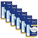 NIVEA Smoothness Lip Care SPF 15 Carded, 1 Count, Pack of 6