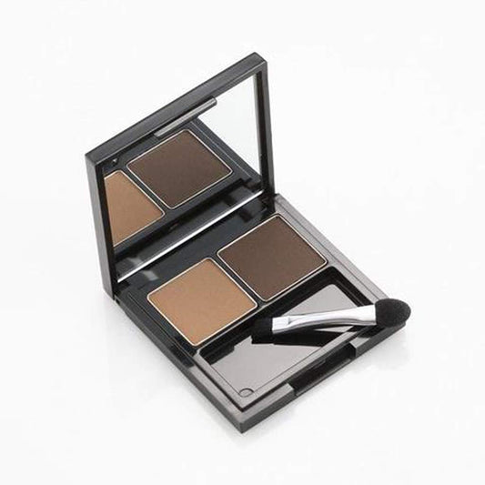 SKINFOOD Choco Eyebrow Powder Cake from Real Cacao - Eyebrow Powder Duo Palette with Minerals - Great Gifts Ideas for Women, Mom, Teacher, Officemate
