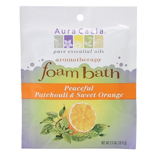AURA CACIA FOAM BATH,PATCHOULI&ORNG, 2.5 OZ Beauty and Personal Care Aura Cacia