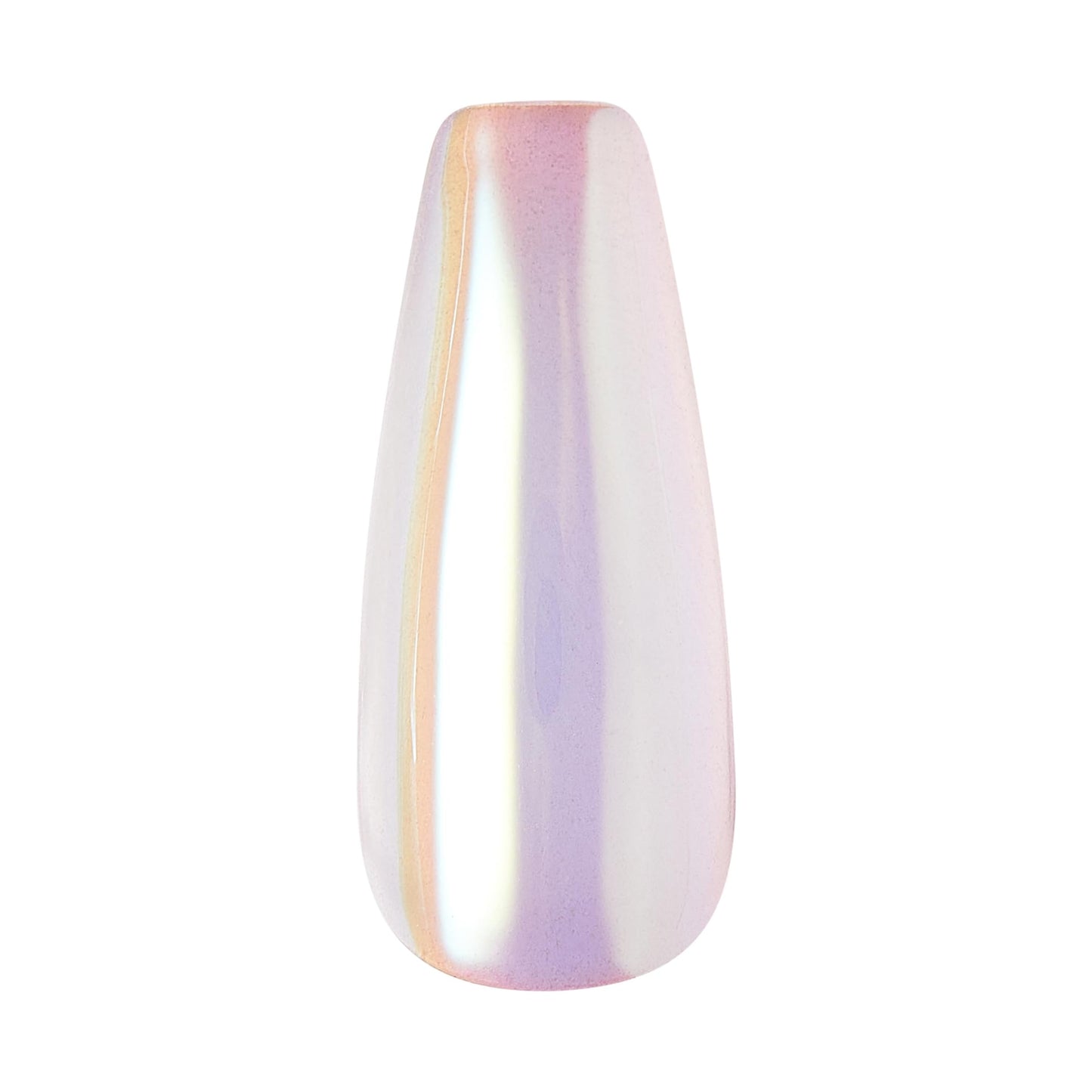 KISS Gel Fantasy Press On Nails, Nail glue included, 'Jelly Cookie', Pink, Long Size, Coffin Shape, Includes 28 Nails, 2g glue, 1 Manicure Stick, 1 Beauty & Personal Care KISS