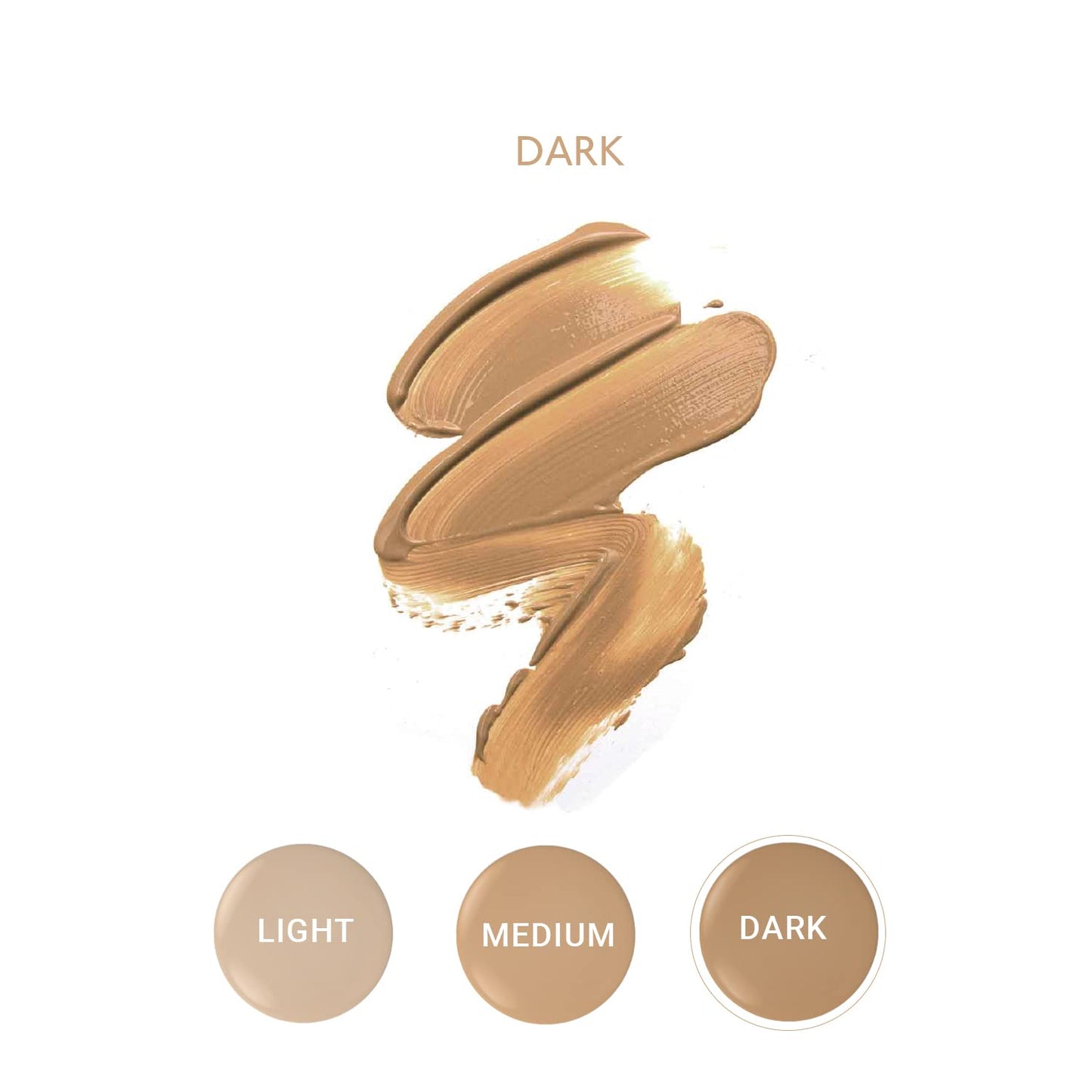 Eternal Confidence Super Long Wear Concealer - Luminous Hydrating High Coverage Dark Circle Makeup, 0.11 Oz (Dark)