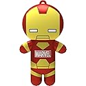 Lip Smacker Marvel Lip Balm Keychain, Clear & Glossy, Fun & Giftable, Cruelty Free - Iron Man