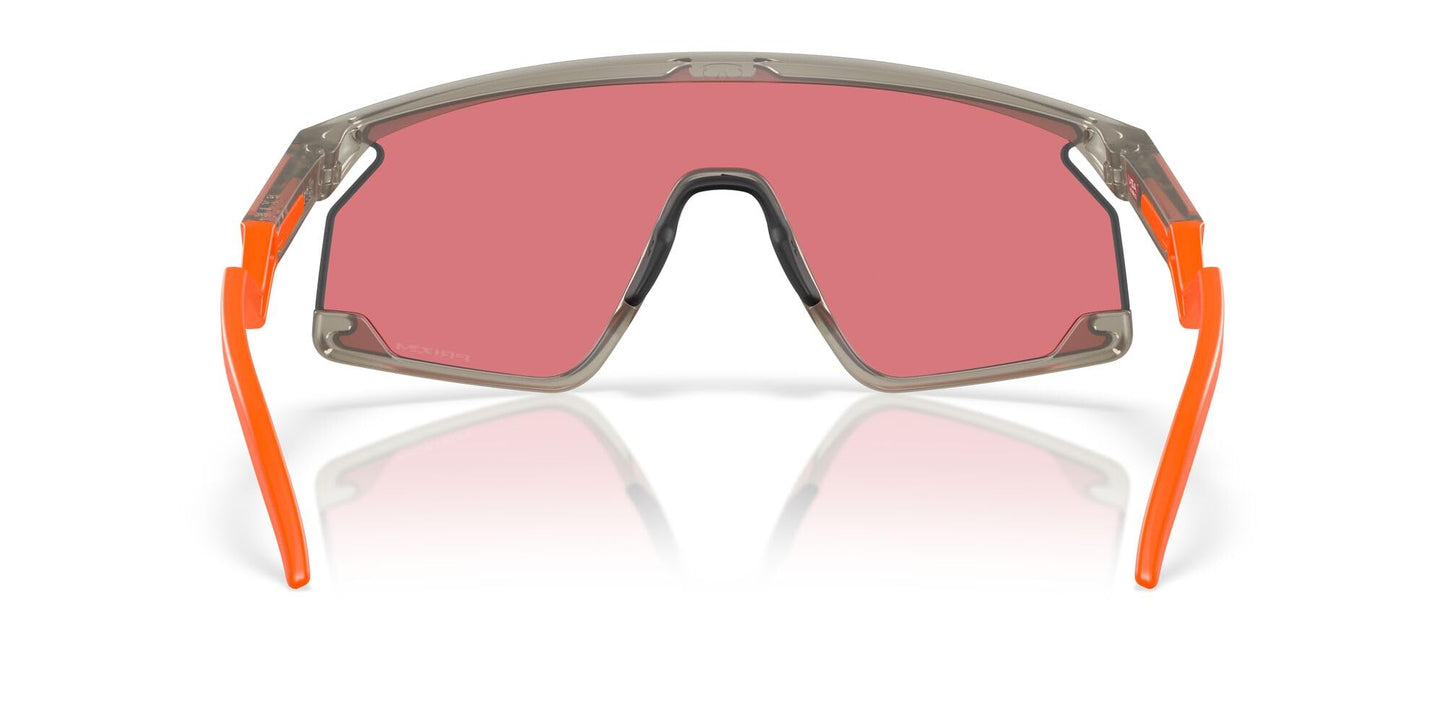 Oakley OO9280 BXTR Rectangular Sunglasses, Matte Grey Ink/Prizm Trail Torch, 39 mm